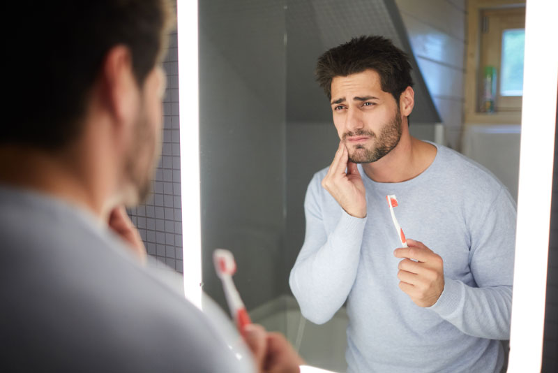 Patient Suffering From Gum Disease